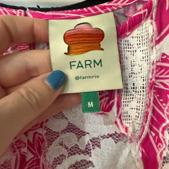 Floral Pink Lace Dress - Picture 3 of 3